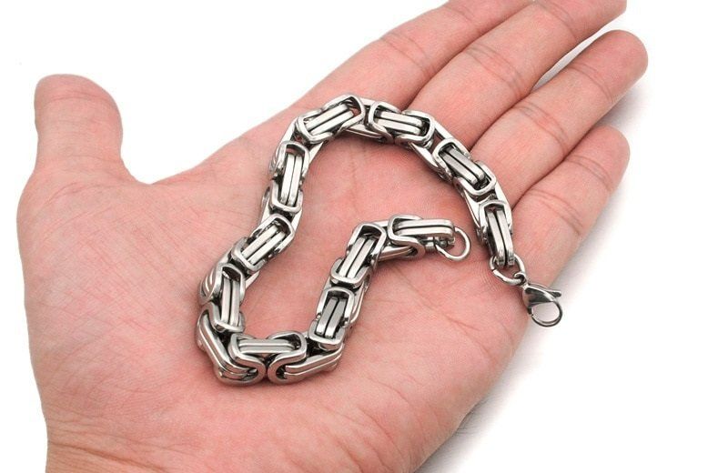 Bracciali & Braccialetti: Herren Armband 8mm 22cm – Nuovo e nell'imballaggio originale da Uerkheim venduto da Kaufoption 2