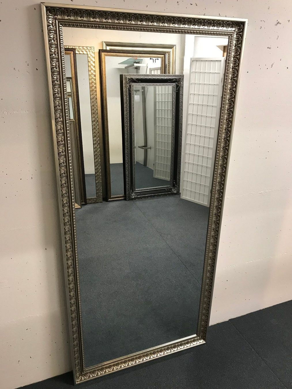 Spiegel: Spiegel ANNOUK Rahmen silber 83 x 113 cm – Neu (gemäss Beschreibung) aus Unterentfelden von moebelrufli 3