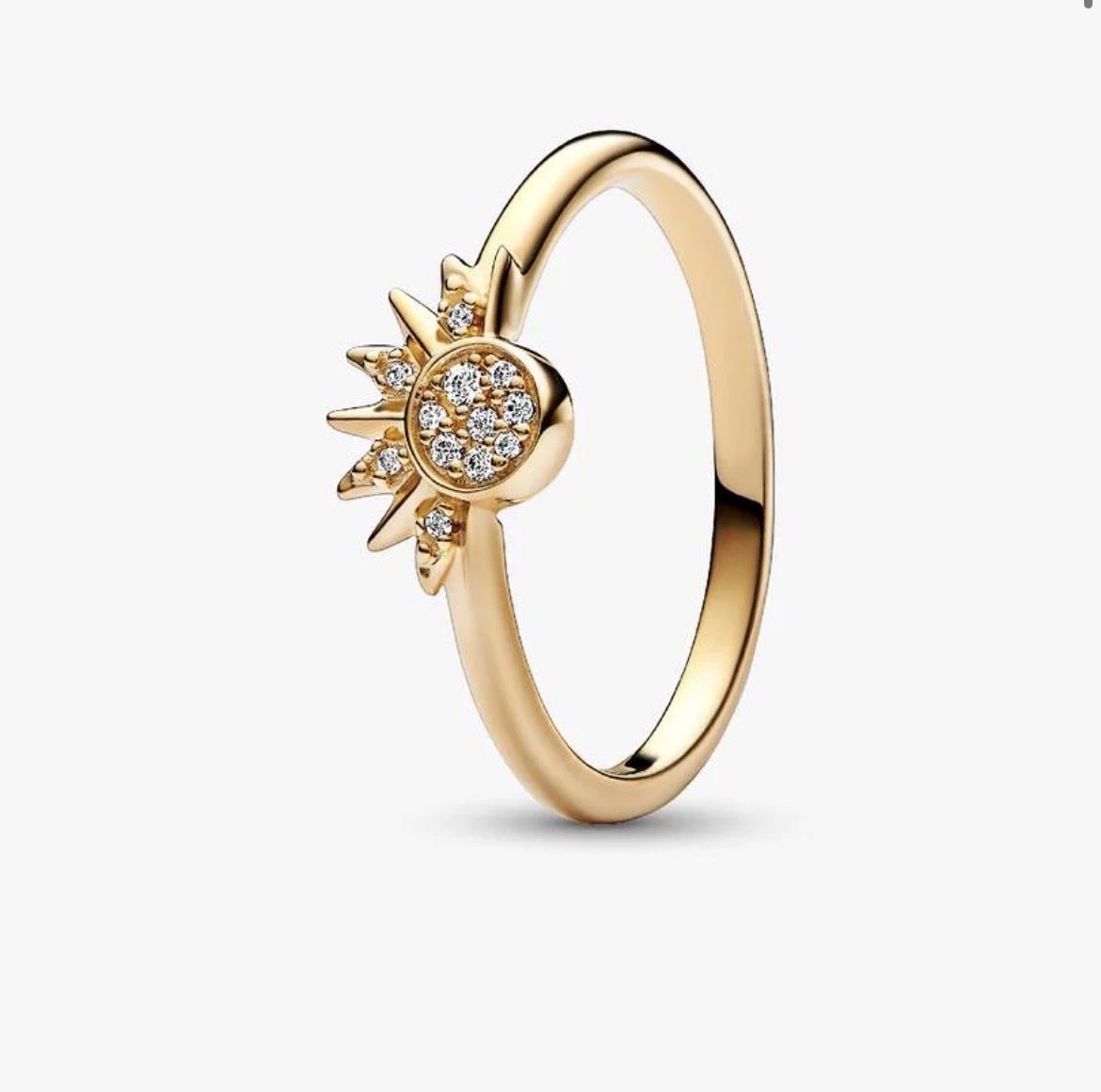 Pandora Bagues: Heavenly sparkling sun ring – D'occasion à Hinwil par vki_z6jk 1