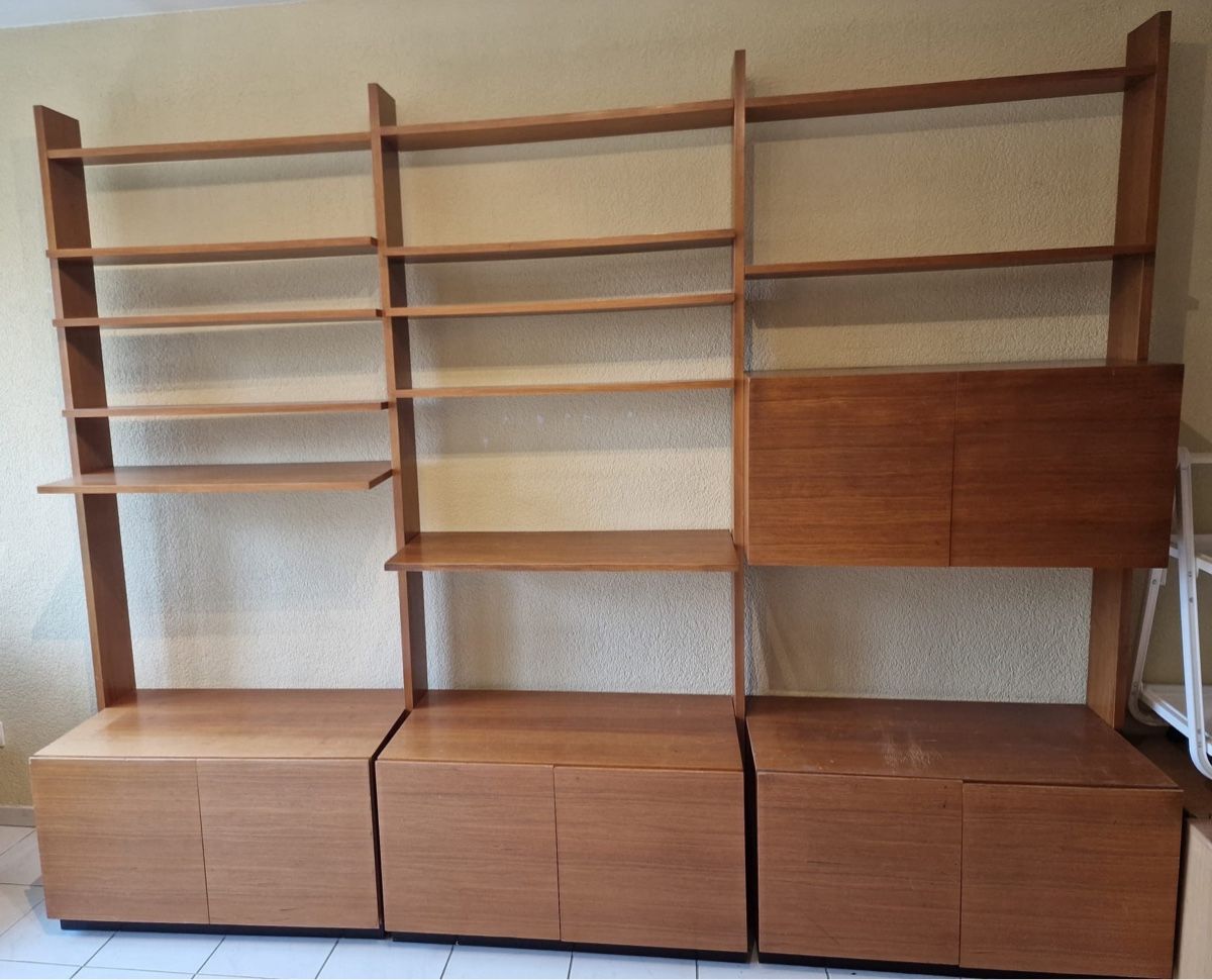 Scaffali: Vintage Bücherregal / Wohnzimmerwand – Usato da Zürich venduto da Vintage-1993 2