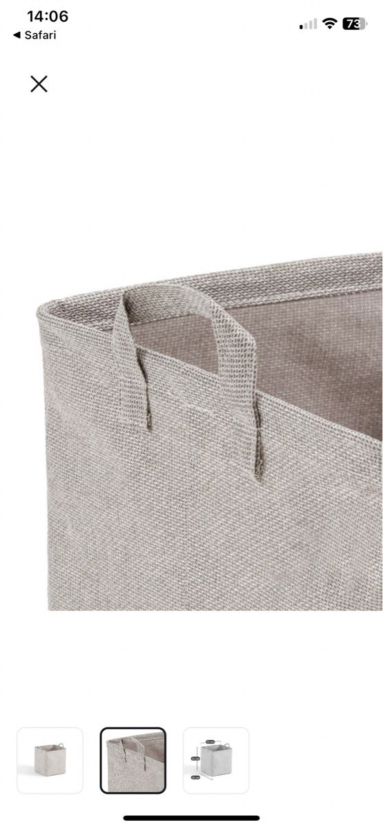 Autres articles pour la maison: Panier rangement La Redoute – Neuf avec emballage d'origine à Lausanne par Fan_pt7s 1