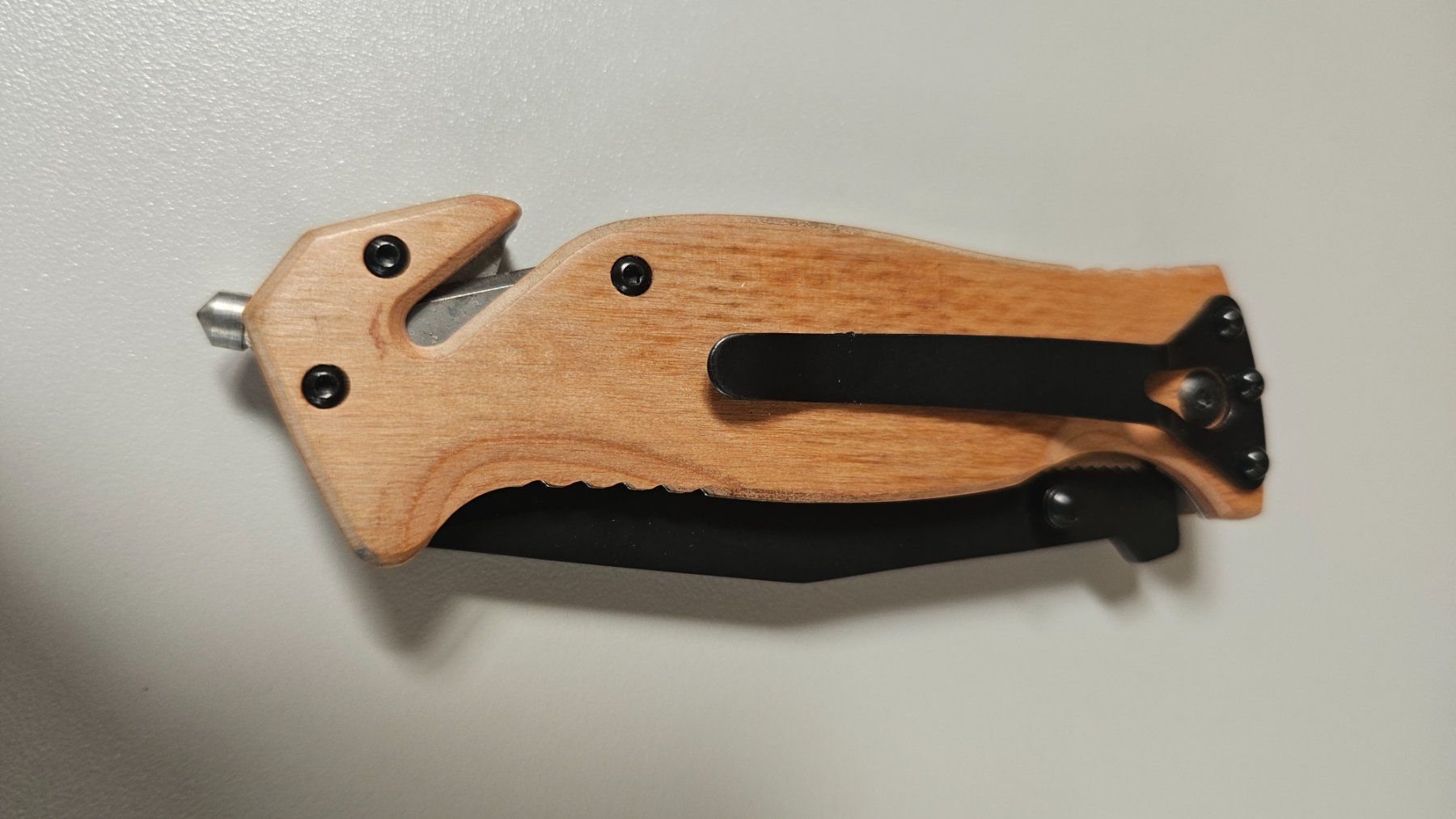Accessori: Klappmesser mit Holgriff und Gurtschneider – Nuovo e nell'imballaggio originale da Koppigen venduto da Bracher_Mail-House 5