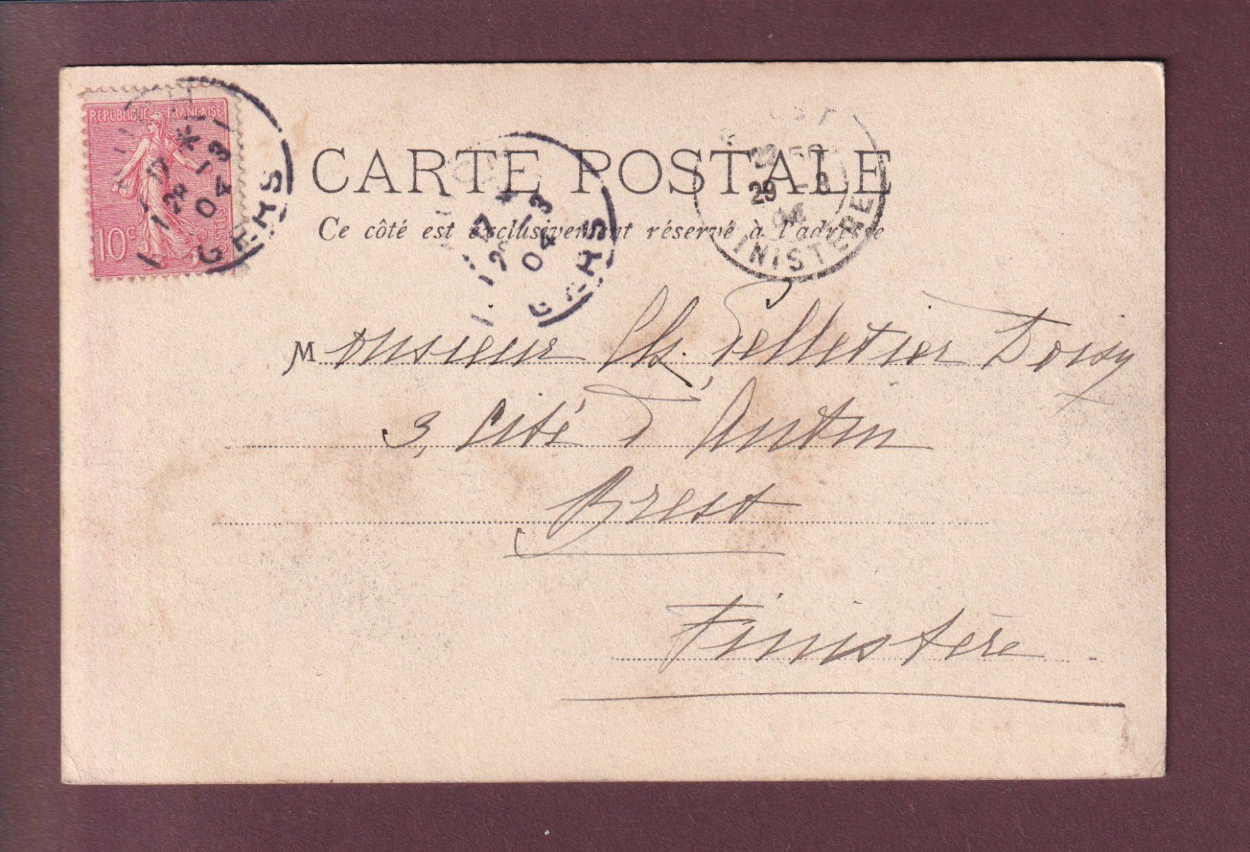 Cartoline postali: Passage de la WENGERNALP - 1904 – Usato da Pully venduto da nicecards 1