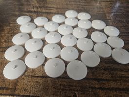 lego 3960 lot de 30 pièces White Dish 4 x 4 Inverted (Radar)