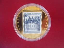 Briefmarken Prägung - Schloss Glücksburg - stgl