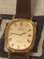 🇨🇭OMEGA De Ville Quarz mit neu batterie 🇨🇭Swiss🇨🇭Made