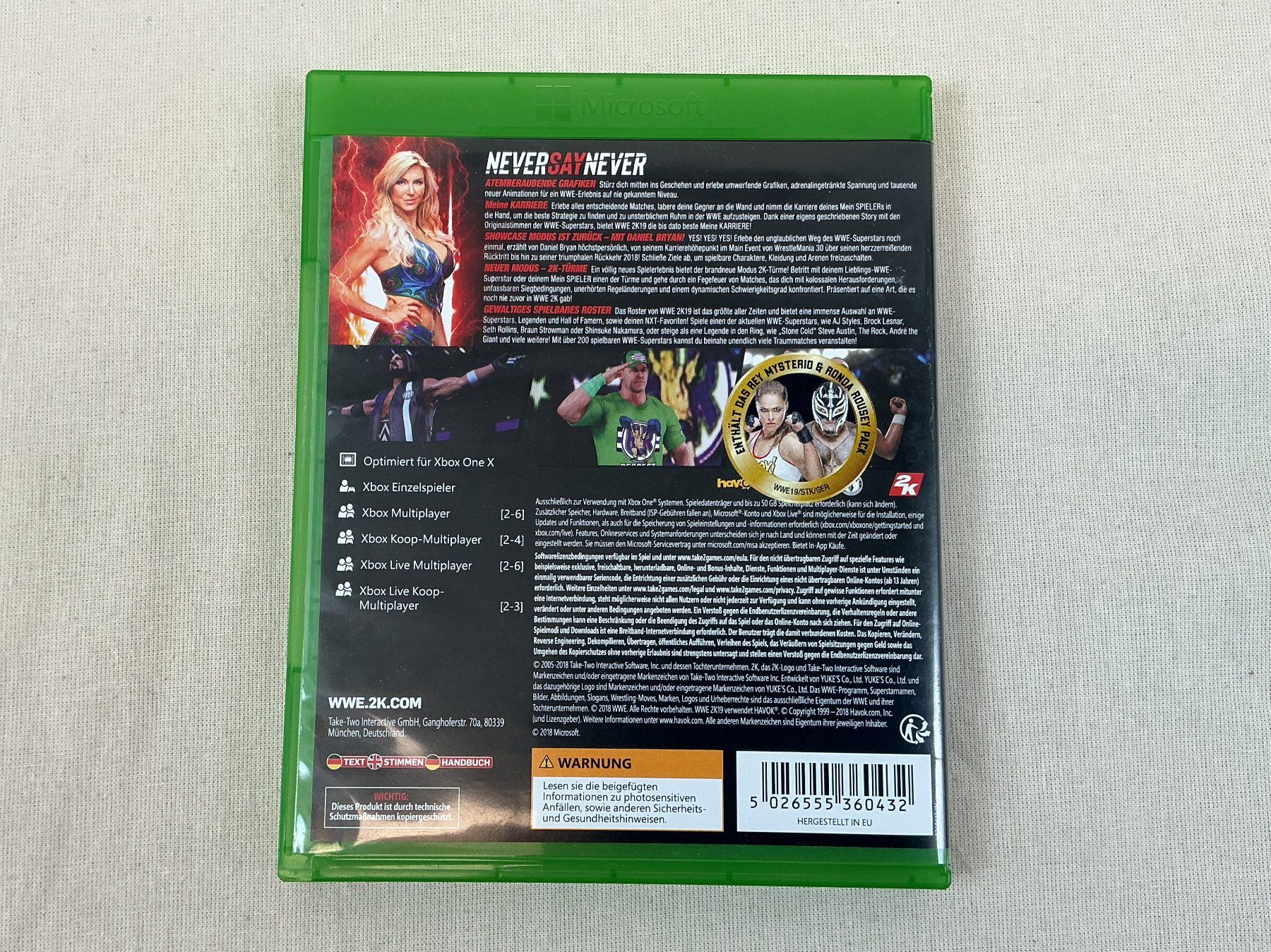 Microsoft Spiele: XBOX ONE GAME "W2K19" – Gebraucht aus Richterswil von Restwert_Richterswil 9