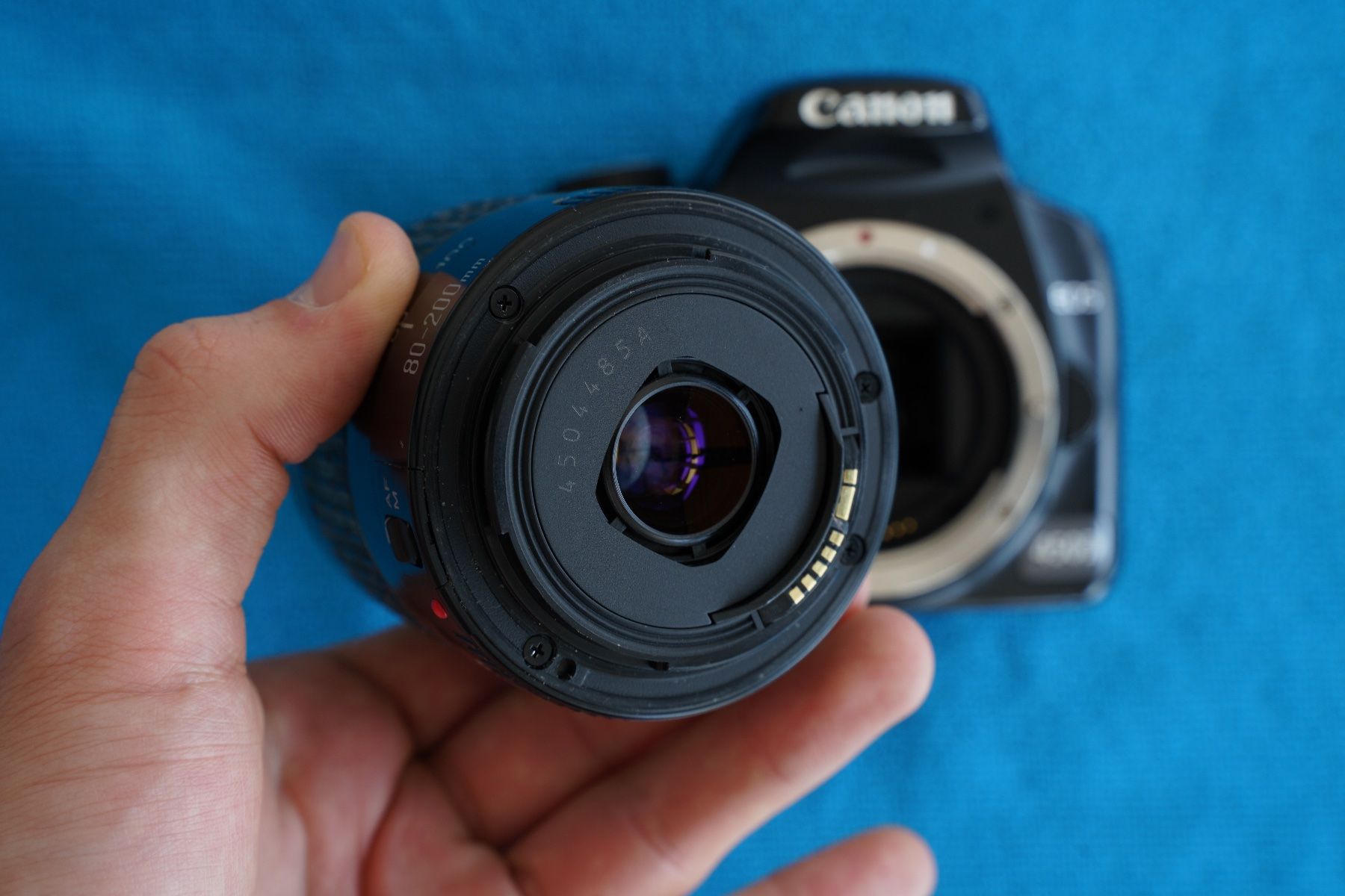 Canon Fotocamera: Canon EOS 450D - 80-200mm – Difettoso da Dagmersellen venduto da sim_zqh8 2