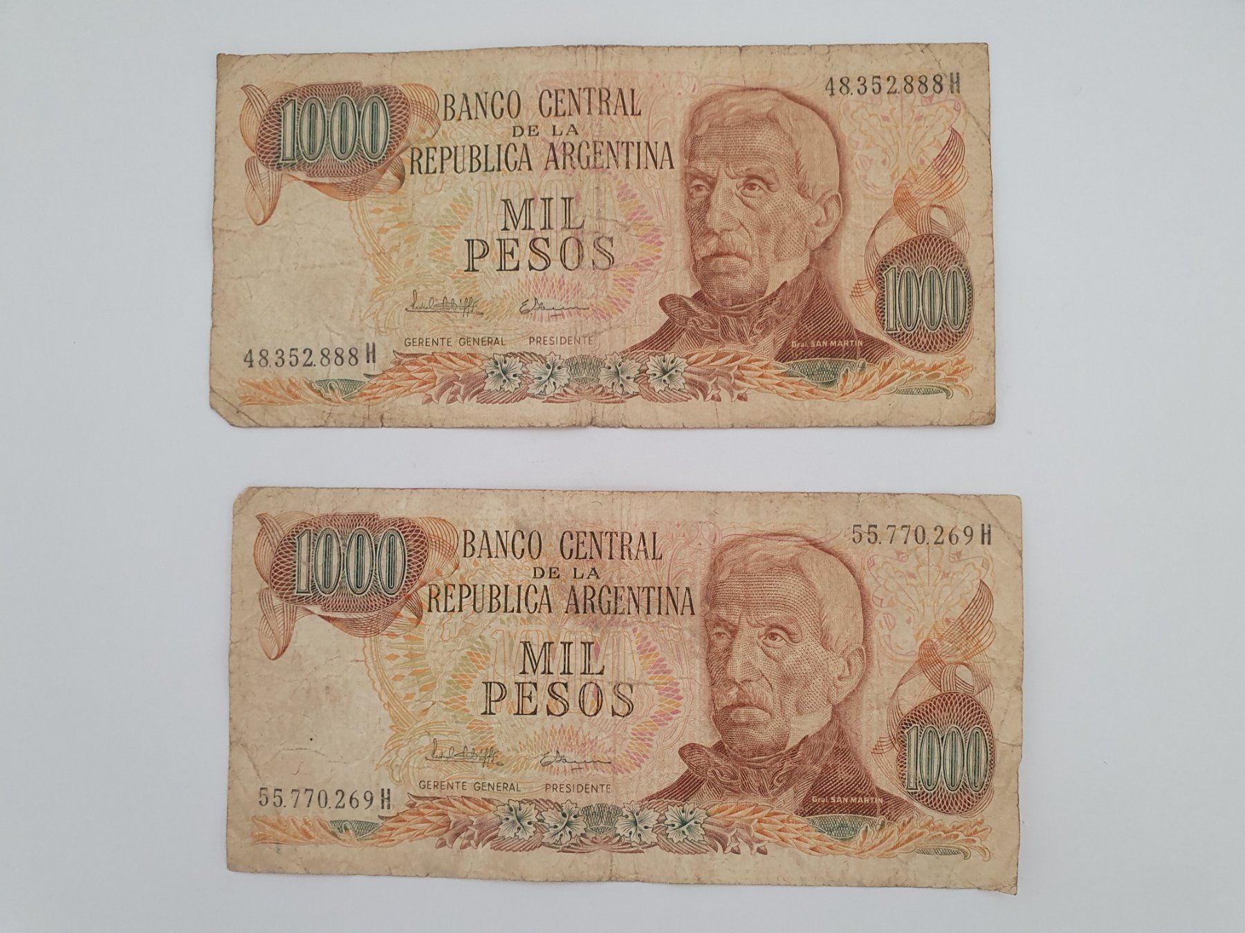 Banconote: Banknoten aus Argentinien – Usato da Pravidondaz venduto da LVtik 7