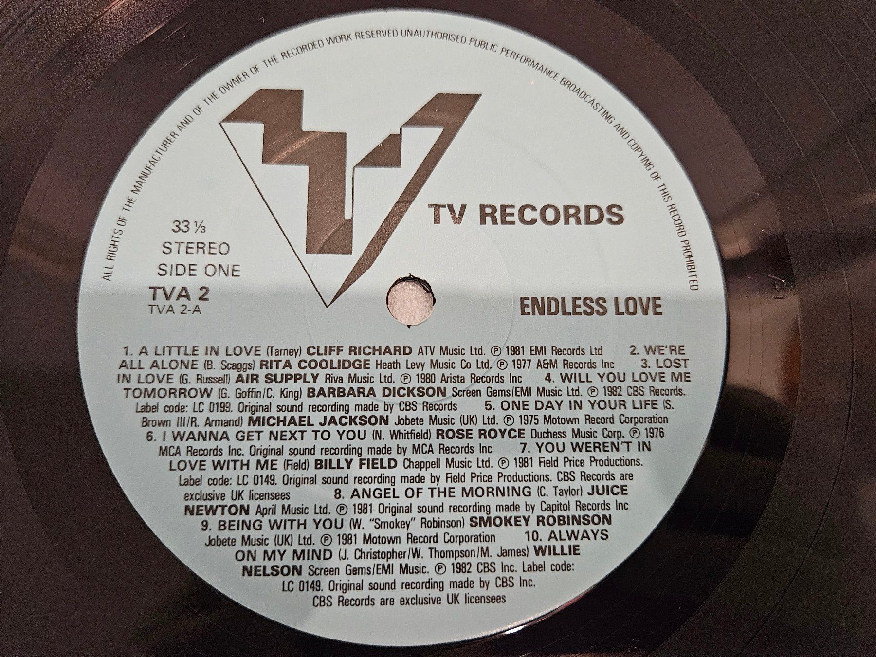 Dischi in vinile: Endless Love (LP, Pop) – Usato da Uster venduto da Vinyl-Leidenschaft 6