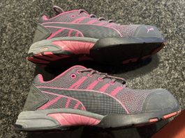 Puma Sicherheitsschuhe Damen Grösse 38 grau/pink
