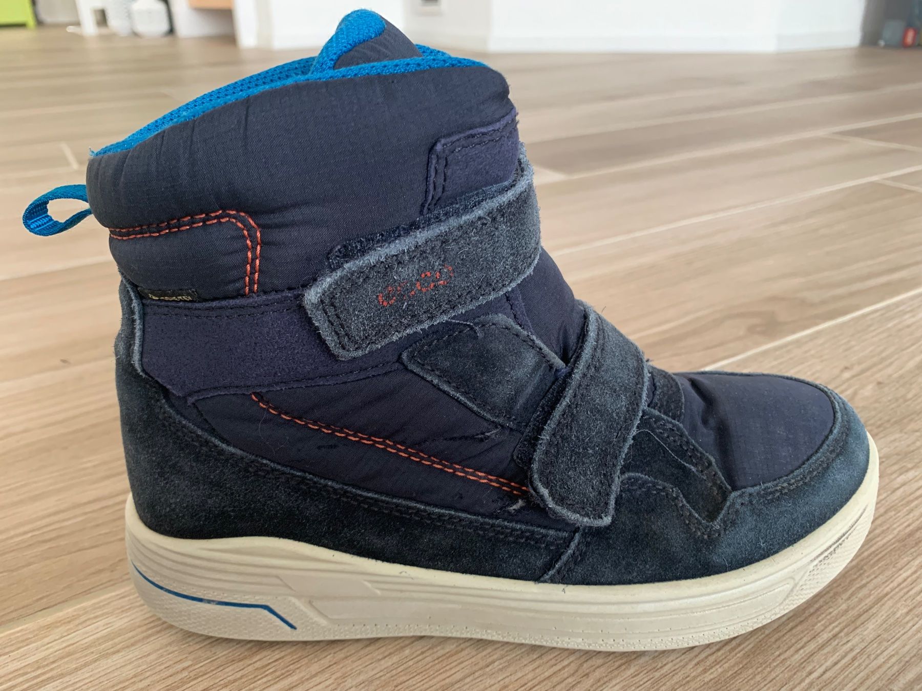 Ecco Schuhe für Jungen: Ecco Goretex Winterschuhe Gr. 35 blau – Gebraucht aus Rudolfstetten von Joyw 1