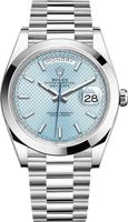 Rolex Day-Date Platin 40 mm / 228206 / Garantie bis 3. 2027