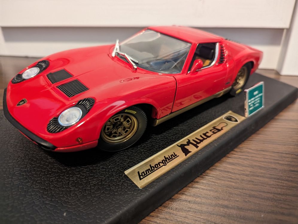 ANSON 1/18 LAMBORGHINI Miura EUR 25,00 - FR