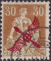 1920, F1 signierte, sehr schöne Marke, Kat: 2'250.- günstig!