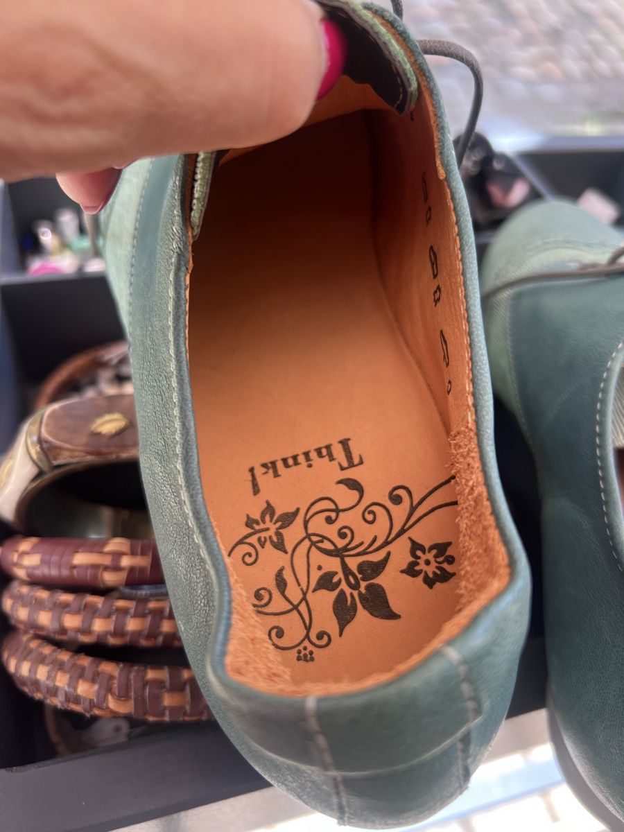 Think Scarpe da donna: Think! Schnürschuhe Leder Gr. 37 neuwertig – Nuovo e nell'imballaggio originale da Burgdorf venduto da puppennetz 2