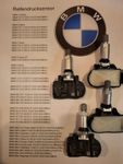 BMW Reifendrucksensoren M2 F87 M3 F80 M4 F82 F83