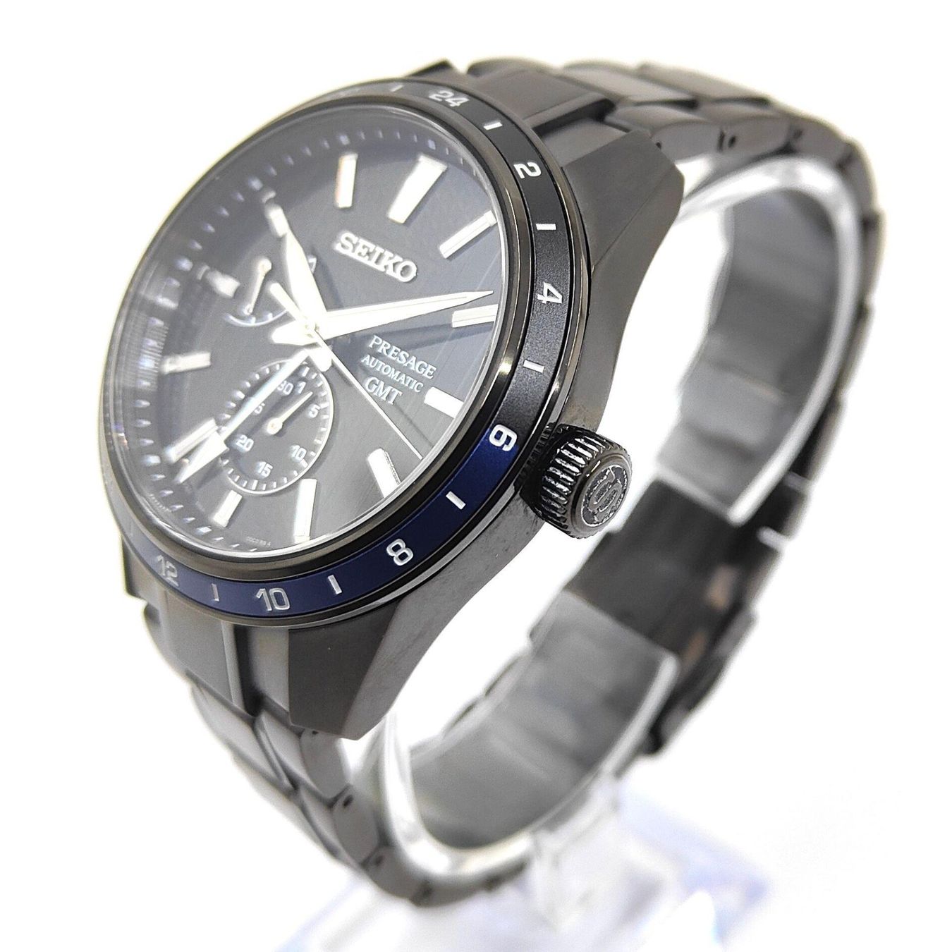 Seiko Orologi: Seiko Presage Sharp Edged GMT x Zero Halliburton – Usato da Montreux venduto da CashPay_Montreux 1