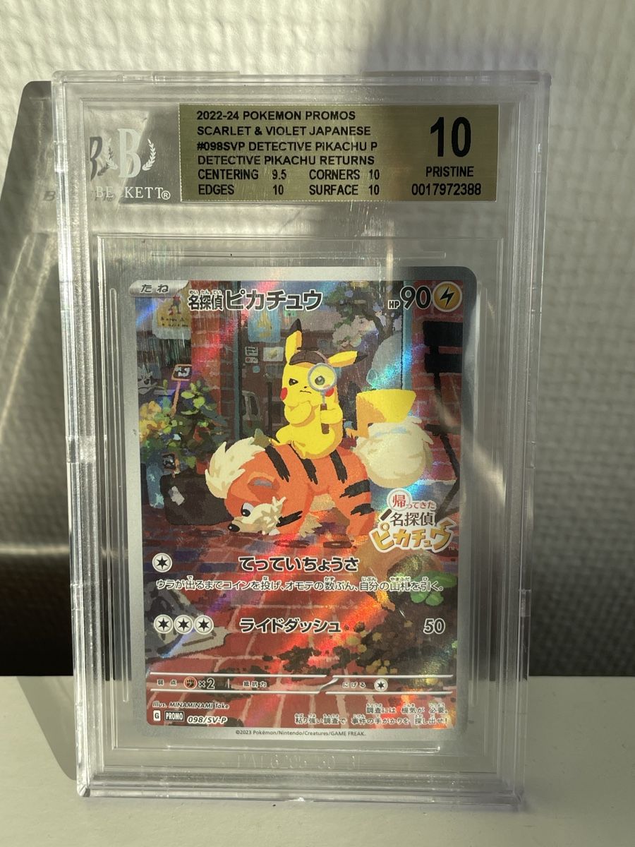 Pokémon Carte collezionabili: Detective Pikachu, BGS 10 Pristine – Nuovo (secondo la descrizione) da Wallisellen venduto da kam_8pkf