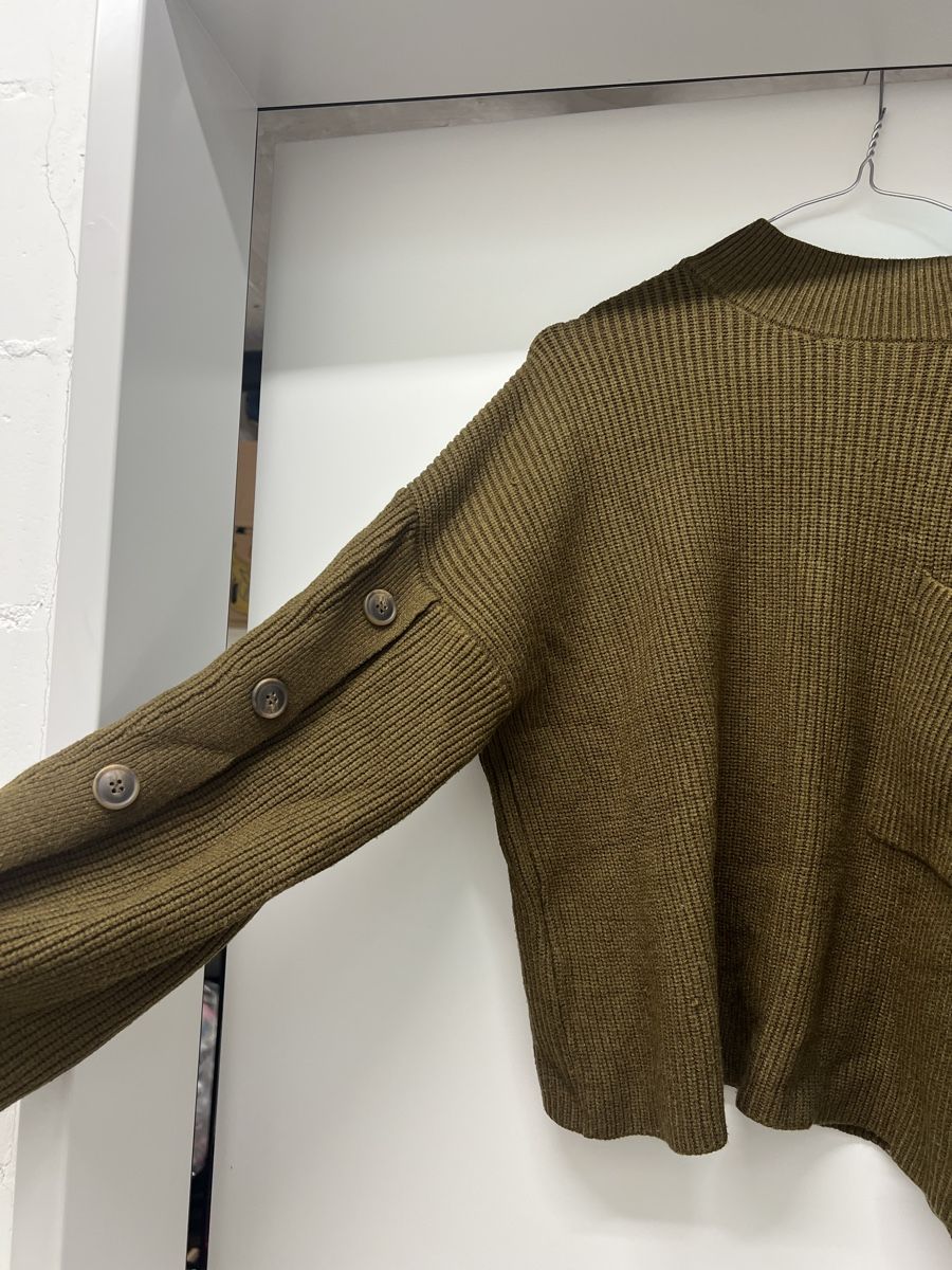 Mango Maglioni & Felpe: Strickpullover von Mango, Khaki, Gr. S – Usato da Urdorf venduto da ines.tr96 1