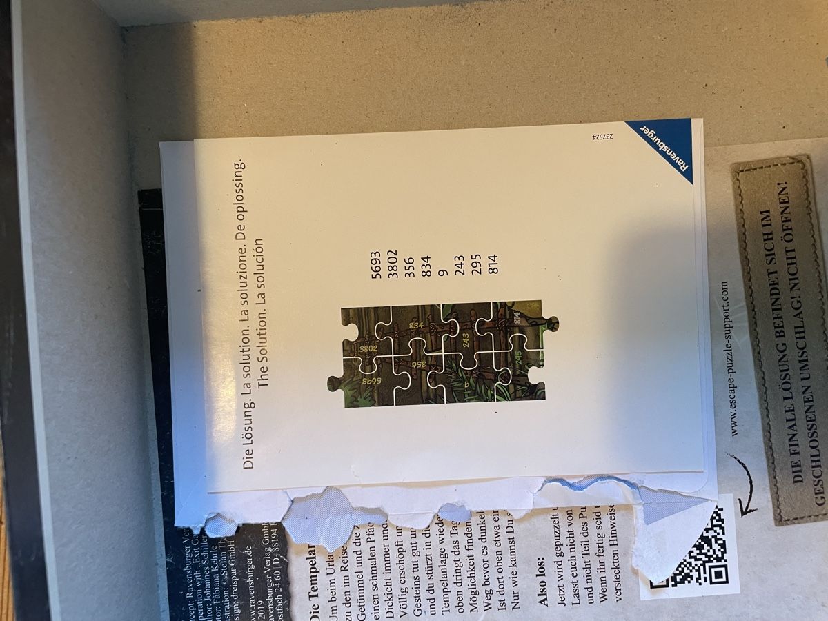 Puzzle: Puzzle mit 759 Stk. – Usato da Brüttisellen venduto da G.I.A.N.N.A. 2