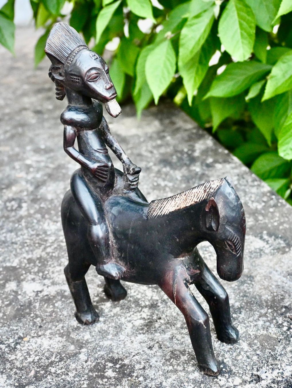 Skulpturen & Statuen: alte afrikanische Reiterstatue SENUFO  H 35.5cm Z156 – Gebraucht aus Pfaffhausen von mono_rec 1
