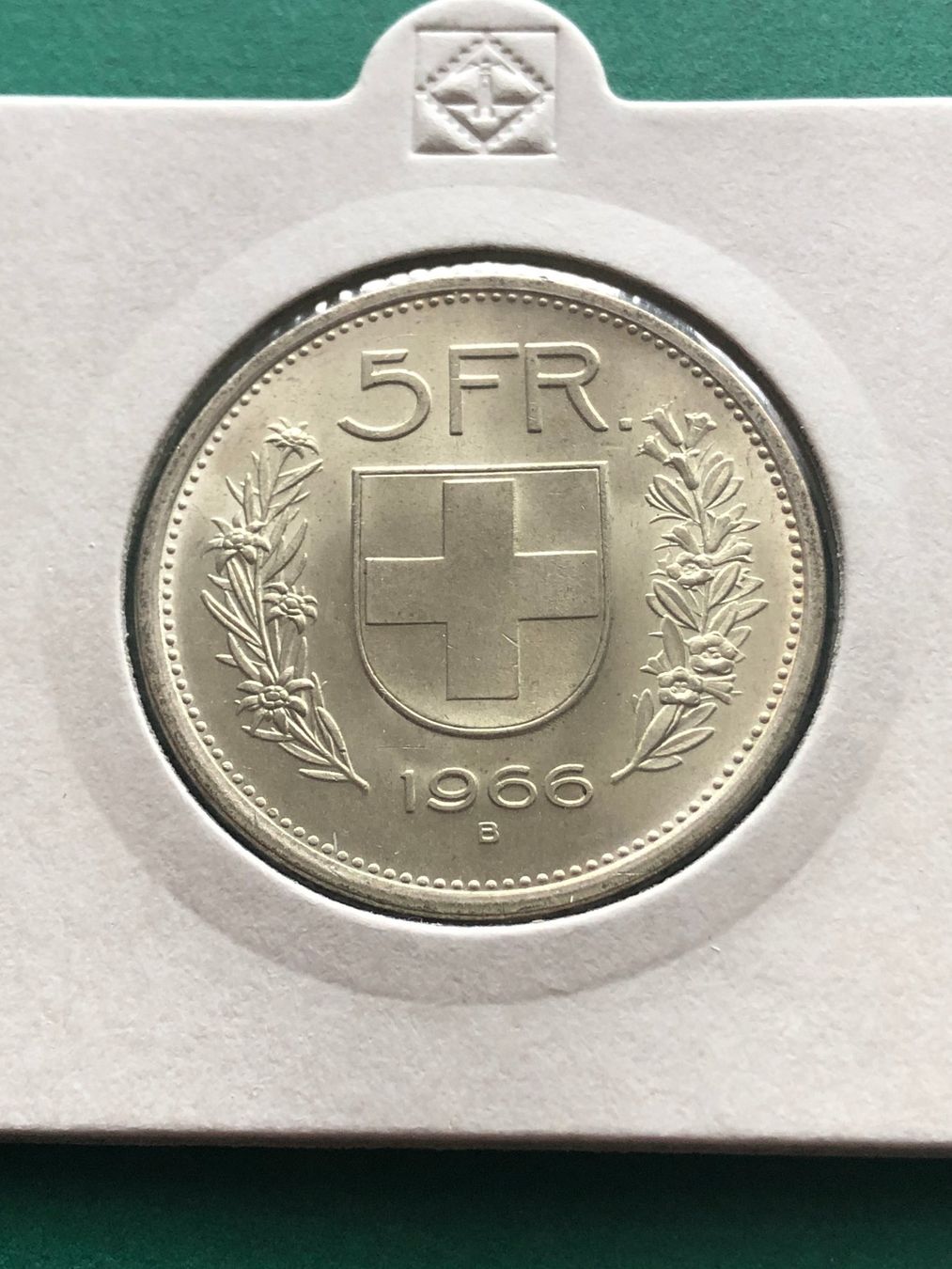 Tutti le monete: 5 Fr. 1966   Top – Usato da Schötz venduto da Odpa