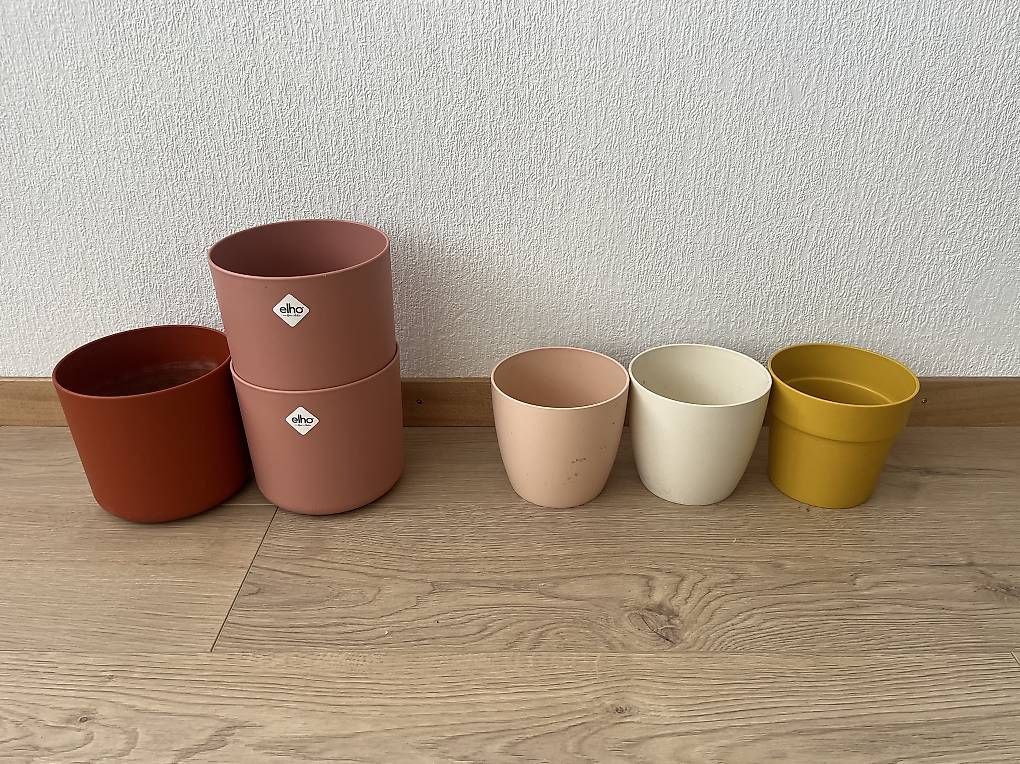 Vasi per fiori: Lot cache-pots / pots Elho – Usato da Lausanne venduto da Ariel_Zimann