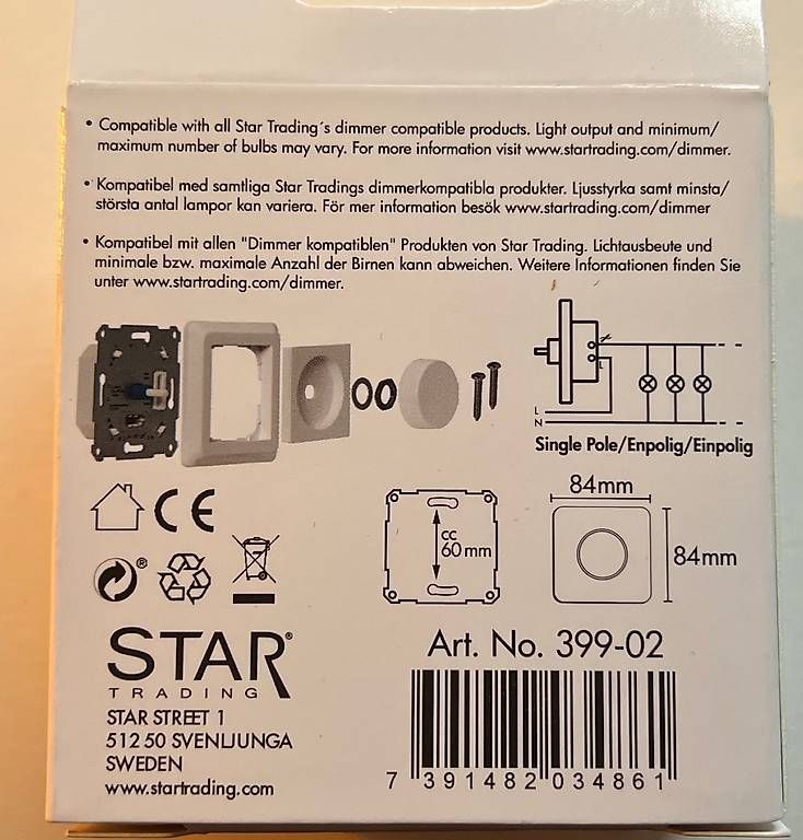 Interruttori: LED Dimmer NEU – Nuovo e nell'imballaggio originale da zürich venduto da ranunula 3