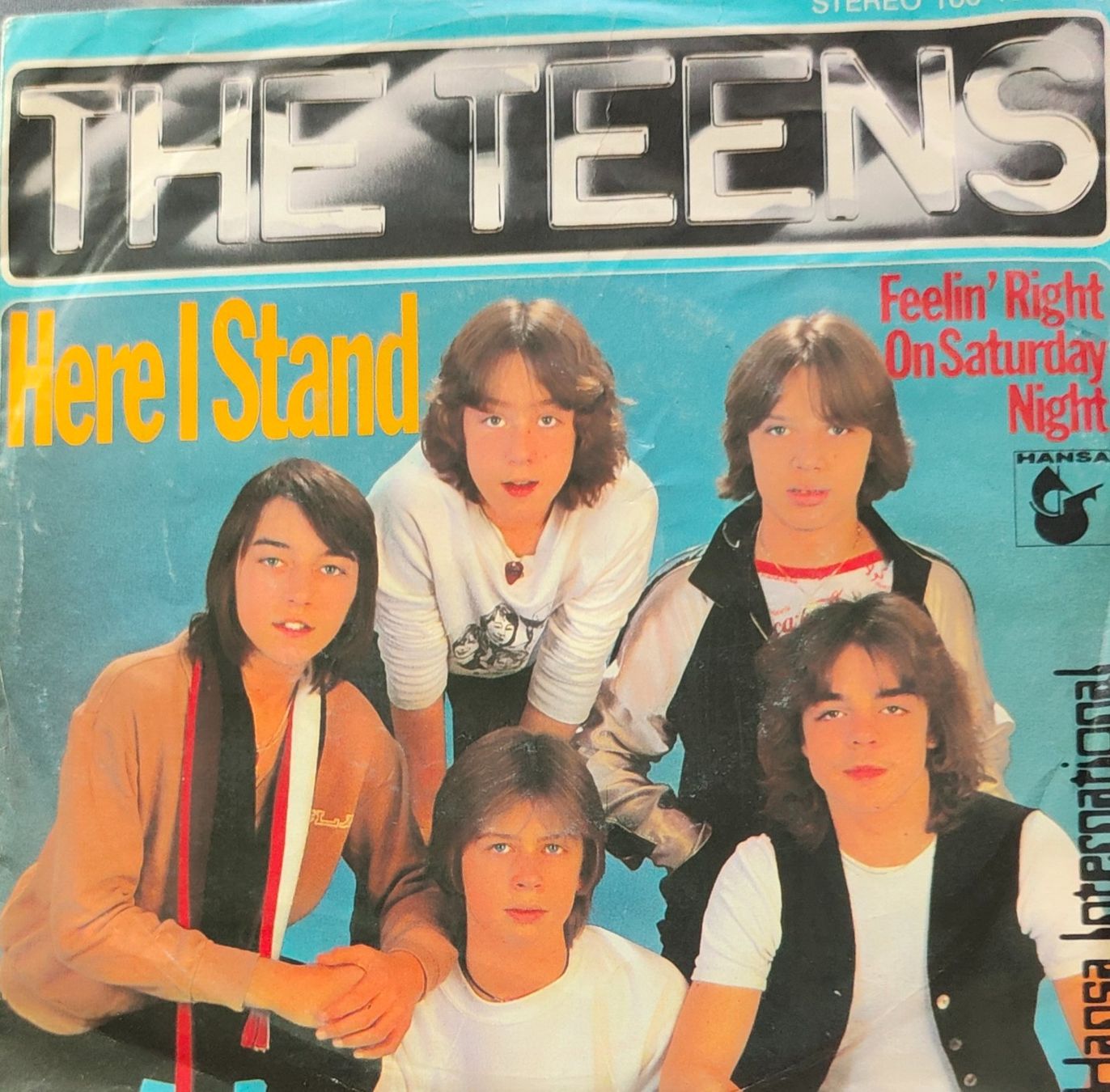 Schallplatten: Vinyl-Single Teens - Here I Stand – Gebraucht aus Langenthal von Modo39