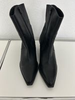 Stiefeletten schwarz Leder Grösse 39 neu