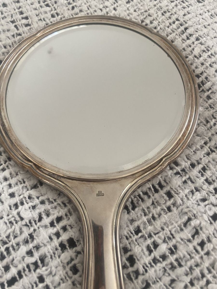 Specchi: Schwere Handspiegel 800er Silber – Usato da Köniz venduto da AlessandraMedici 2