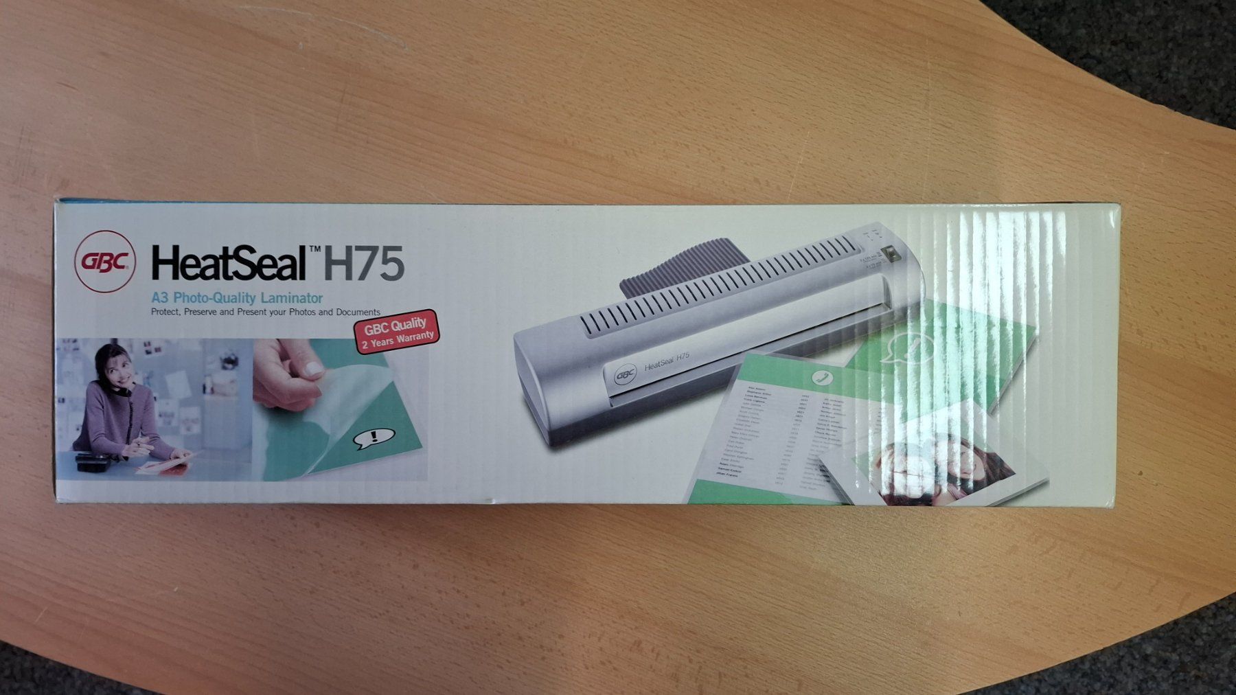 Laminiergeräte: Laminiergerät Heat Seal H75 – Neu und originalverpackt aus Reichenbach i. K. von sugifranz