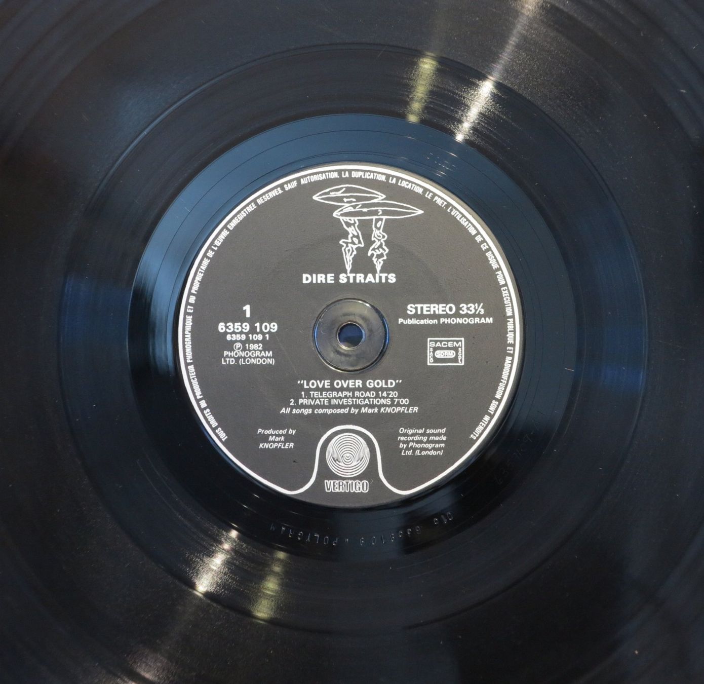 Dischi in vinile: Dire Straits - Love over  Gold / LP – Usato da Zürich venduto da Naim60 2