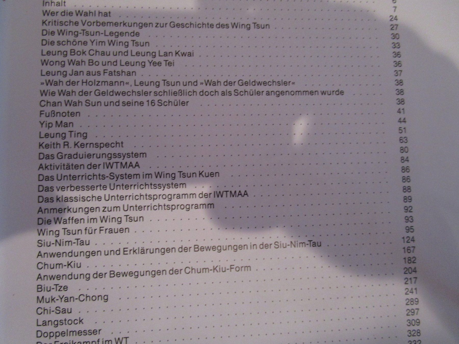 Libri: Wing Tsun Kuen  -  Kampfsportbuch – Usato da Wetzikon ZH venduto da Storchadebar 5