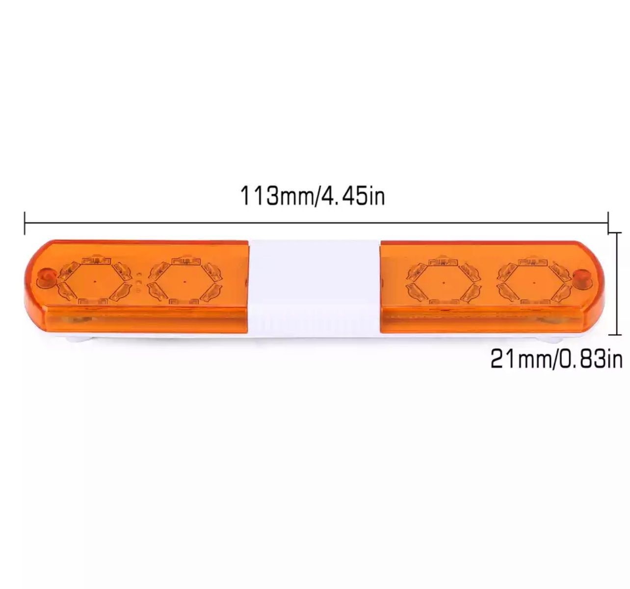Modellismo RC: Led Drehlichtbalken 113mm – Nuovo e nell'imballaggio originale da Altdorf UR venduto da modellbau-widmer