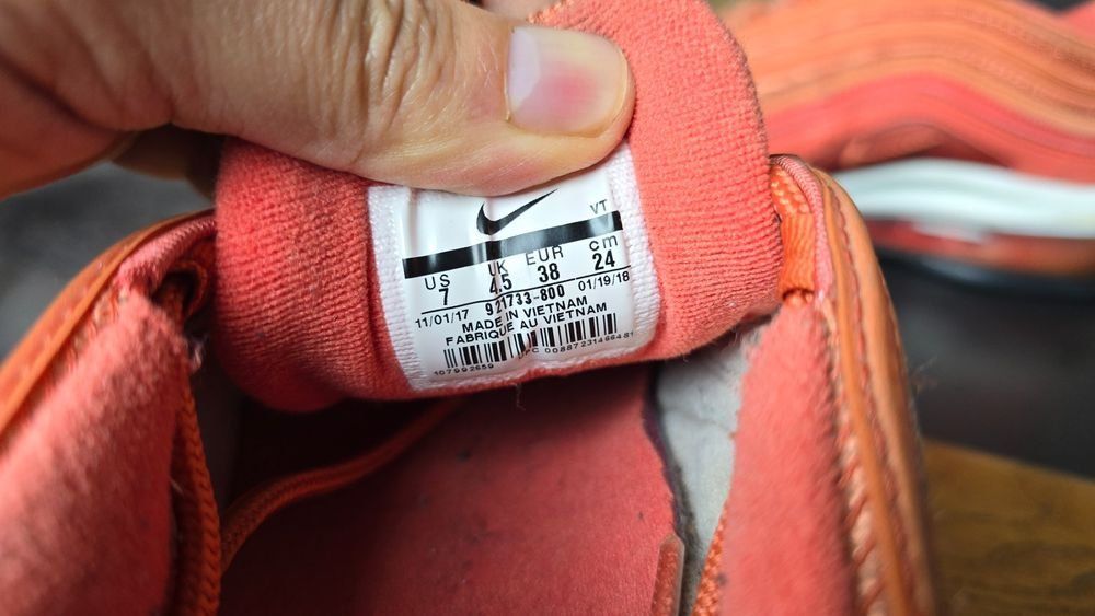 Nike Scarpe da donna: Nike Air Max 97 Koralle Gr. 38 – Usato da Bassersdorf venduto da golden_sun 6