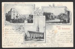 Rickenbach bei Wil 3 Bilder Villa Kraut Kirche etc.