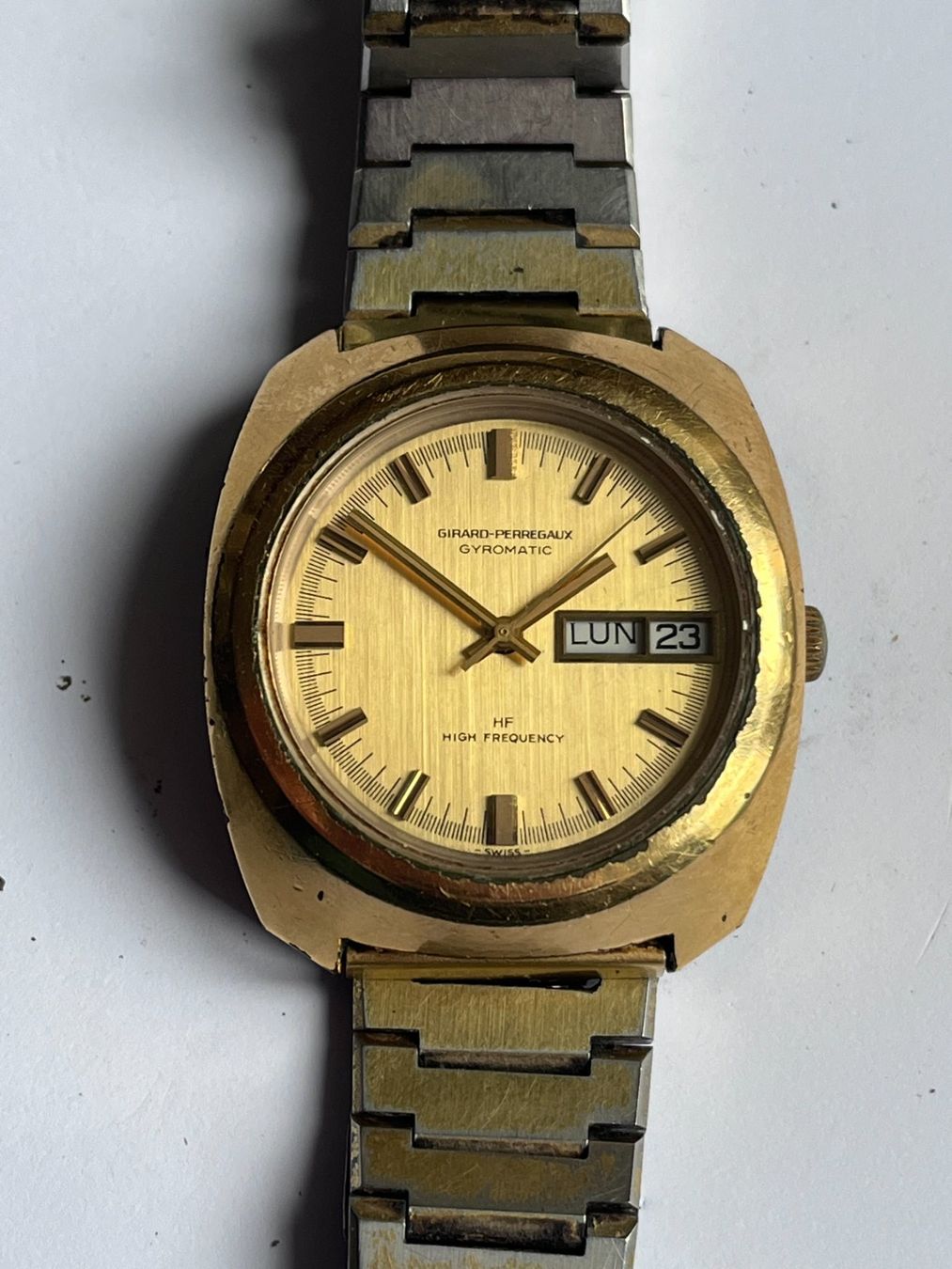 Girard-Perregaux Orologi: Girard-Perregaux Gyromatic HF High Frequency – Usato da Worblaufen venduto da chronyves