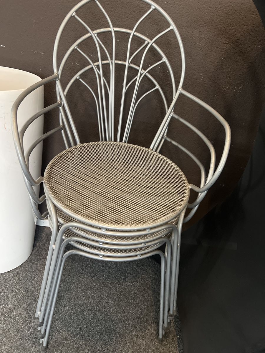 Sedie: Gartensessel Metall, Vintage Stil, – Usato da Rorschach venduto da TrendyDeals 1