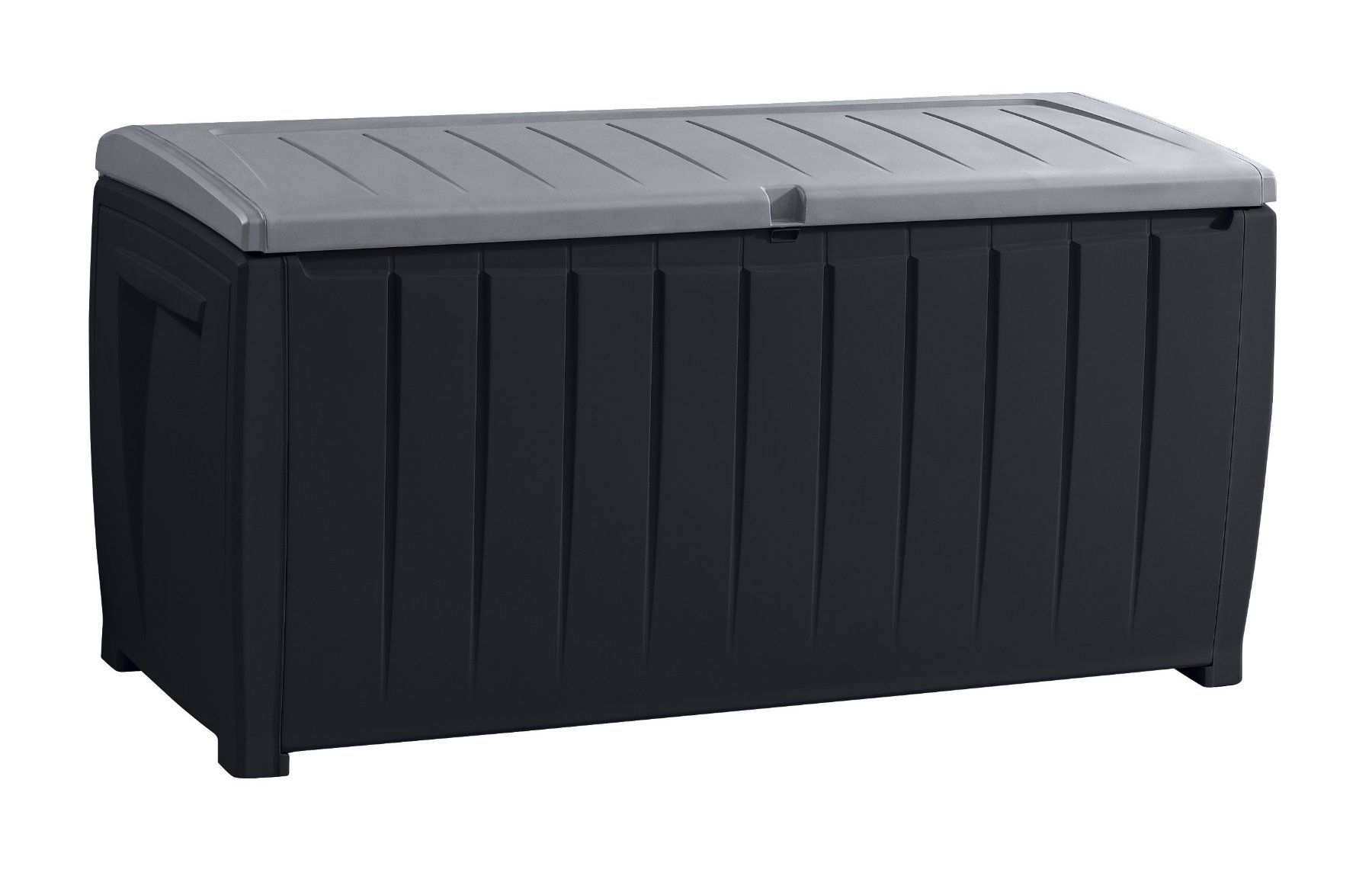 Keter Auflagenboxen: Keter Novel Storage Box schwarz/grau – Gebraucht aus Gontenschwil von colibri24.