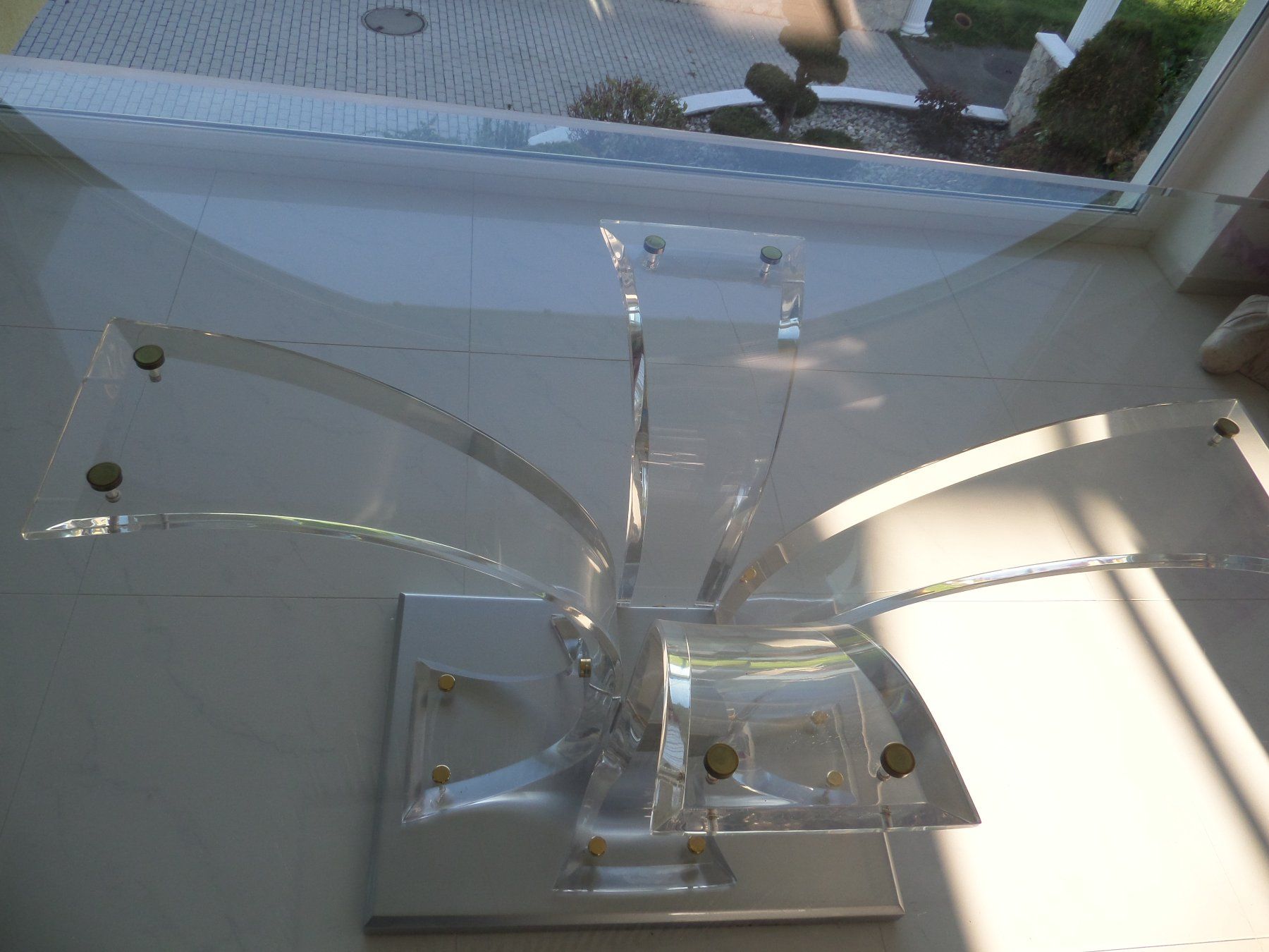 Tavoli: Exklusiver Designer-Esszimmertisch auf Plexiglass – Usato da Freidorf TG venduto da shopping6 1