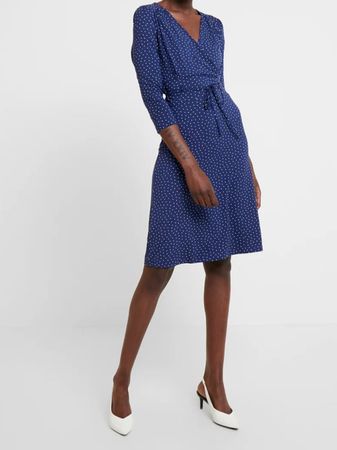 Schönes King Louie Kleid mit Wickeloptik, Grösse M
