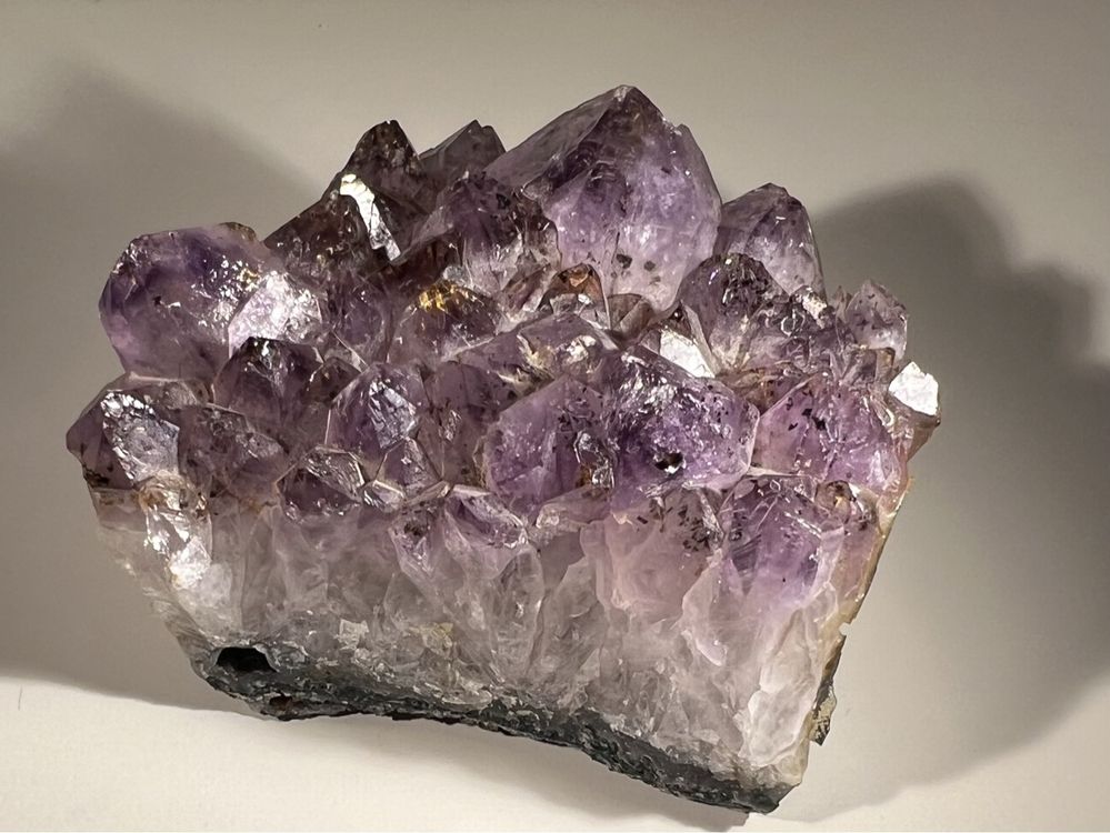 Joli bloc de cristaux améthystes, collection, lithotherapie 1