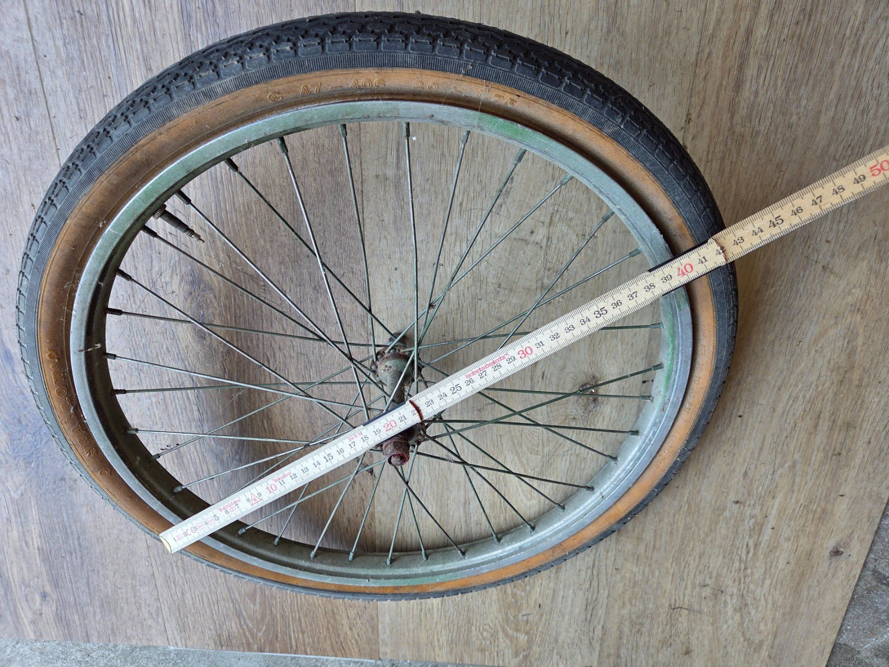 Mofas: Vorderrad Speichenrad Weinmann, ev. Velo oder Wagenrad – Gebraucht aus frümsen von Sailem 3