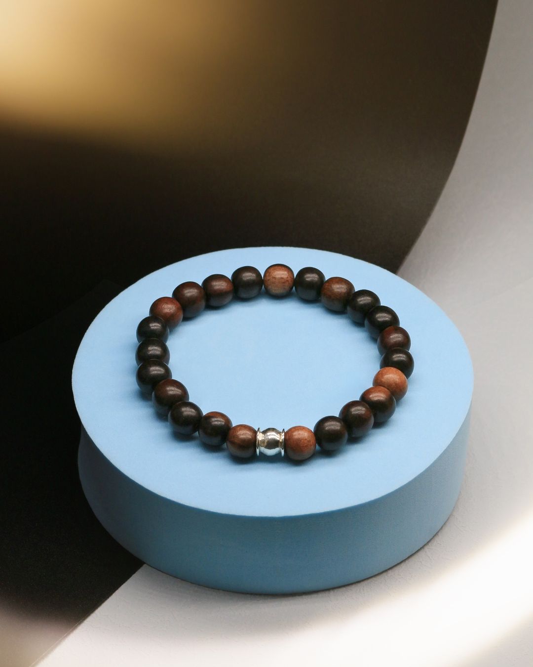 Bracciali & Braccialetti: Ebenholz Armband mit Silber – Nuovo e nell'imballaggio originale da Schindellegi venduto da MoonAmber.schmuck