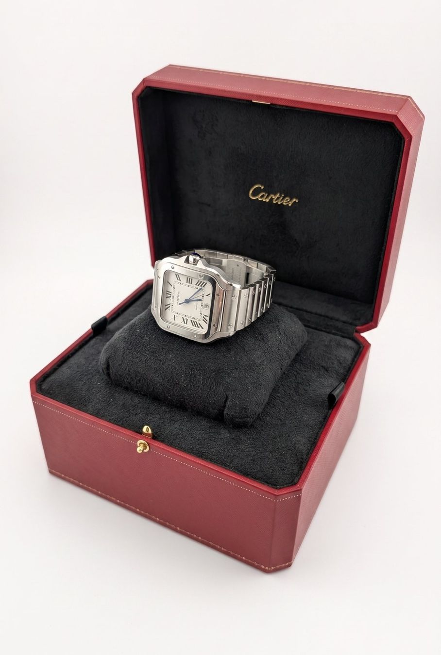Cartier Orologi: Cartier Santos Large Ref. WSSA0018 | Full Set 2022 – Usato da Schaffhausen venduto da dom_rj6k
