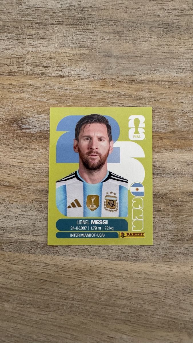 Panini Sammelbilder & Trading cards: Messi Panini WM 2026  – Neu (gemäss Beschreibung) aus Vogelsang AG von mus_96px