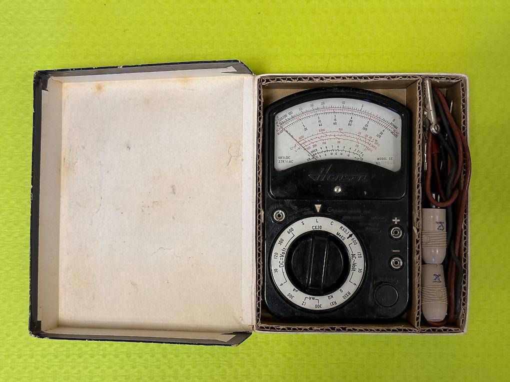 Misurare: Antikes Hansen Analog Multimeter – Usato da Sumiswald venduto da MFMF02