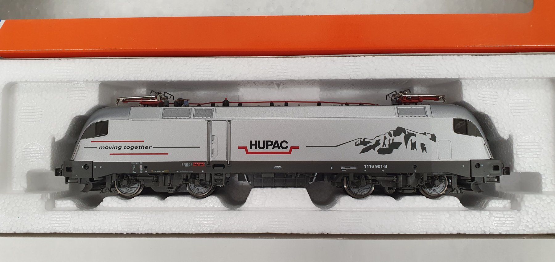 Roco Modellini di ferrovie: Roco 63684 HUPAC BR 1116 901-8 silber Epoche V mit Decoder – Nuovo (secondo la descrizione) da Würenlos venduto da juruth 2